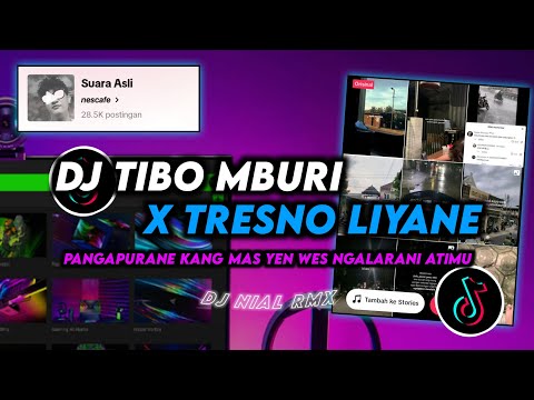 DJ Tresno Liyane X Tibo Mburi Viral TikTok Terbaru 2024