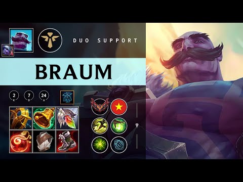 Braum Support vs Leona - VN Grandmaster Patch 26.01