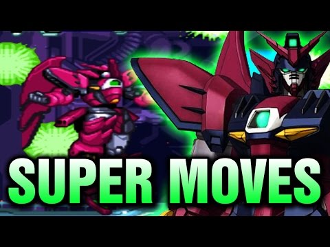 Gundam Endless Duel All Super Moves Shin Kidou Senshi SNES Super Nintendo