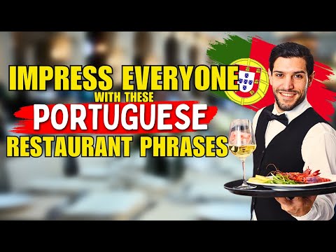 Common Portuguese Phrases to use at a Restaurant 🇵🇹