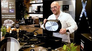 Sternekoch Benedikt Faust kocht mit AMT - Entenkeule im Bräter