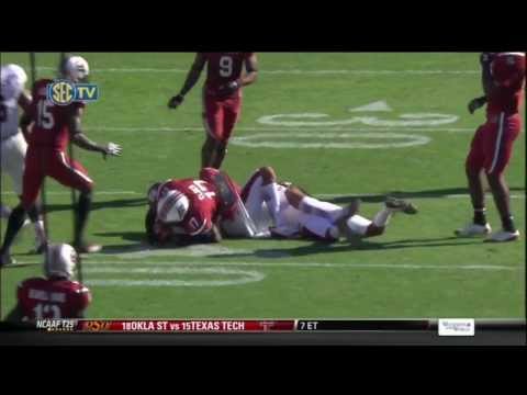 2013 USC vs Mississippi State - Chaz Elder Interception