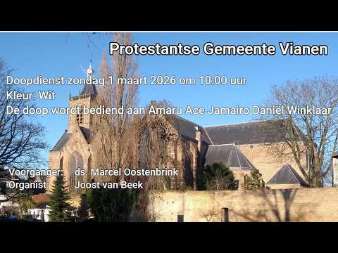 Zondag morgen dienst 1 Maart 2026