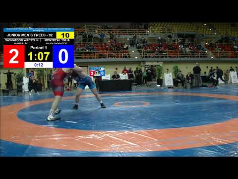 FS 92kg 010 Hunter LEE v  Julien CHOQUETTE