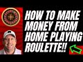 HOW YOU CAN MAKE MONEY FROM HOME PLAYING ROULETTE (WON $1800) #best #viralvideo #gaming #money #1