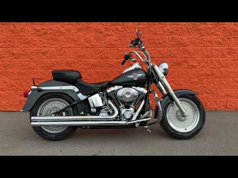 2005 Harley-Davidson<sup>®</sup> Fat Boy® Black Pearl