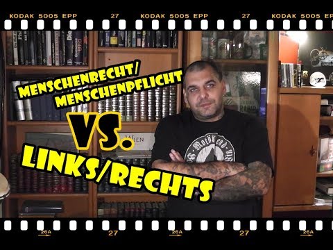 Soschautsaus: Menschenrecht/Menschenpflicht vs. Links/Rechts