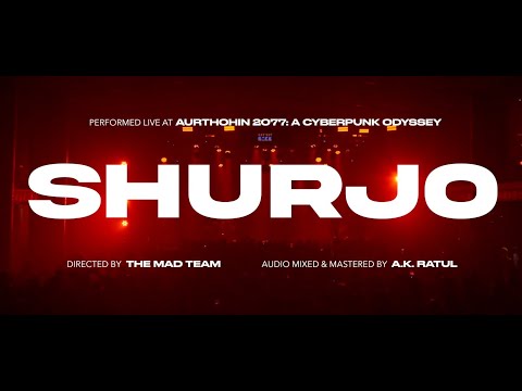 Aurthohin - "Shurjo" (Live) 2025 | Aurthohin 2077: A Cyberpunk Odyssey