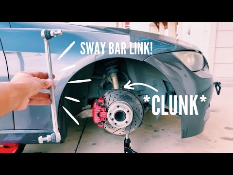 BMW E90 E92 Sway Bar End Link Replacement! | 328i 335i M3