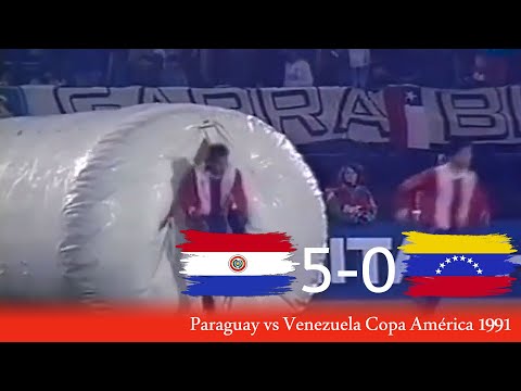 Paraguay vs Venezuela Copa América 1991