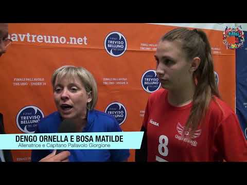 FINALE UNDER 14 FEMMINILE: PARLANO DENGO ORNELLA E BOSA MATILDE