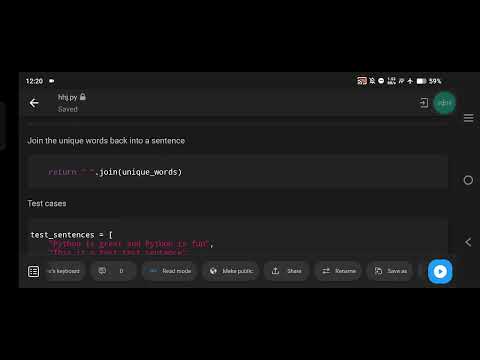 Python Program To Remove Duplicate Words From A Sentence String Processing Guide