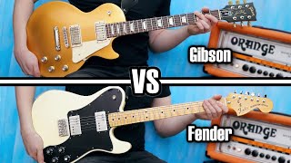 Video thumbnail for GIBSON VS FENDER - Tele Deluxe VS Les Paul by Toby's Guitar Gear Demos 🎵