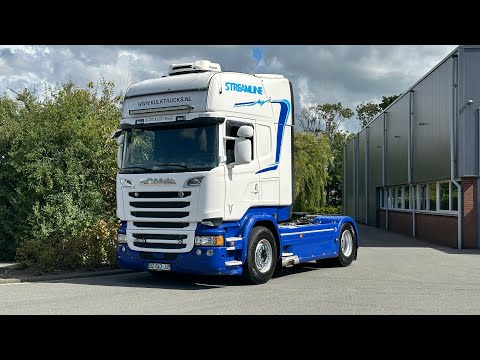 SCANIA R 580 STREAMLINE - RETARDER - NIGHT A/C - 2 X TANK