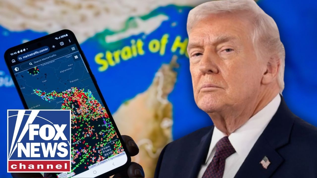 WATCH: Trump DEMANDS other nations help reopen Strait of Hormuz