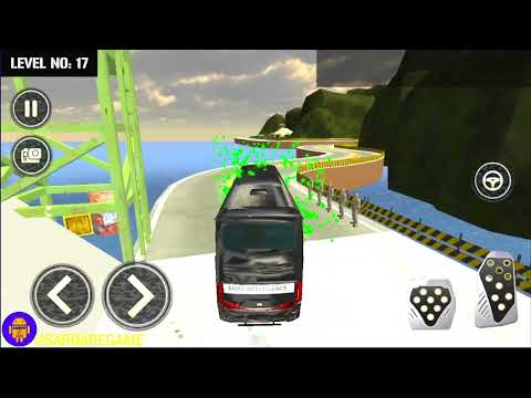 Army Soldier Bus Driving Games - Offroad US Army Bus Transport Duty Driver - Android GamePlay #13