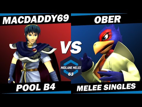 macdaddy69 vs Ober - Pool B4 | Midlane Melee 63