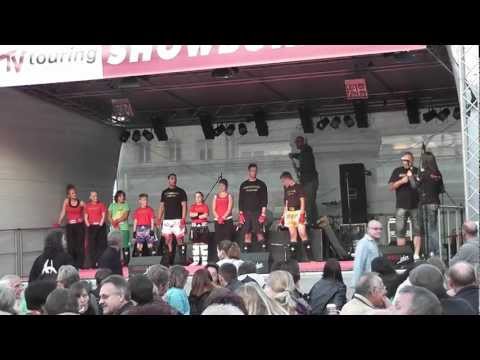 2012-09-15 SFC IV.-Kampfsportvorführung der KS Sugambrer Fightclub auf dem Würzburger Stadtfest