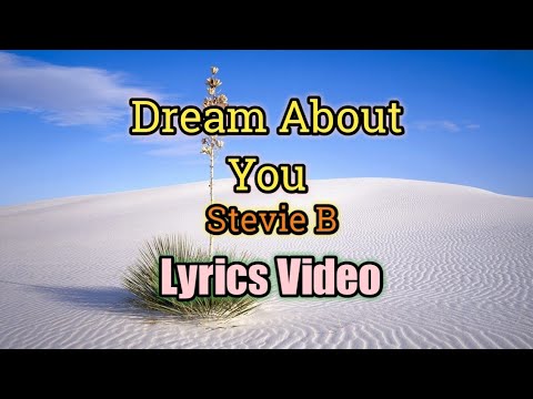 Dream About You - Stevie B (Lyrics Video)