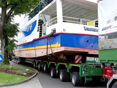 Schiffstransport Smetana Bad Leonfelden 17.06.2020