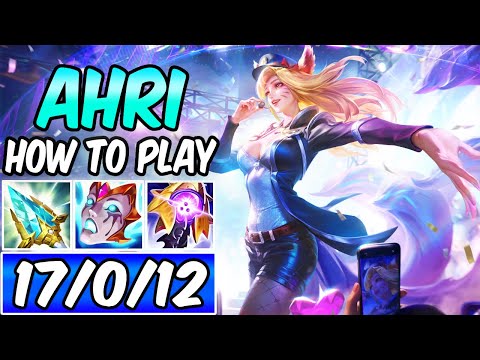 THE ONLY AHRI GUIDE YOU NEED - HOW TO PLAY AHRI MID & CARRY S+ Best Build & Runes League of Legends