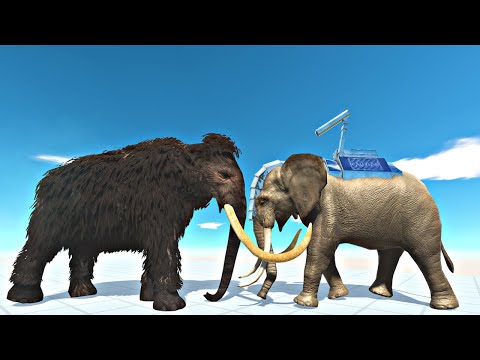Prehistoric Mammals vs Modern Mammals - Animal Revolt Battle Simulator