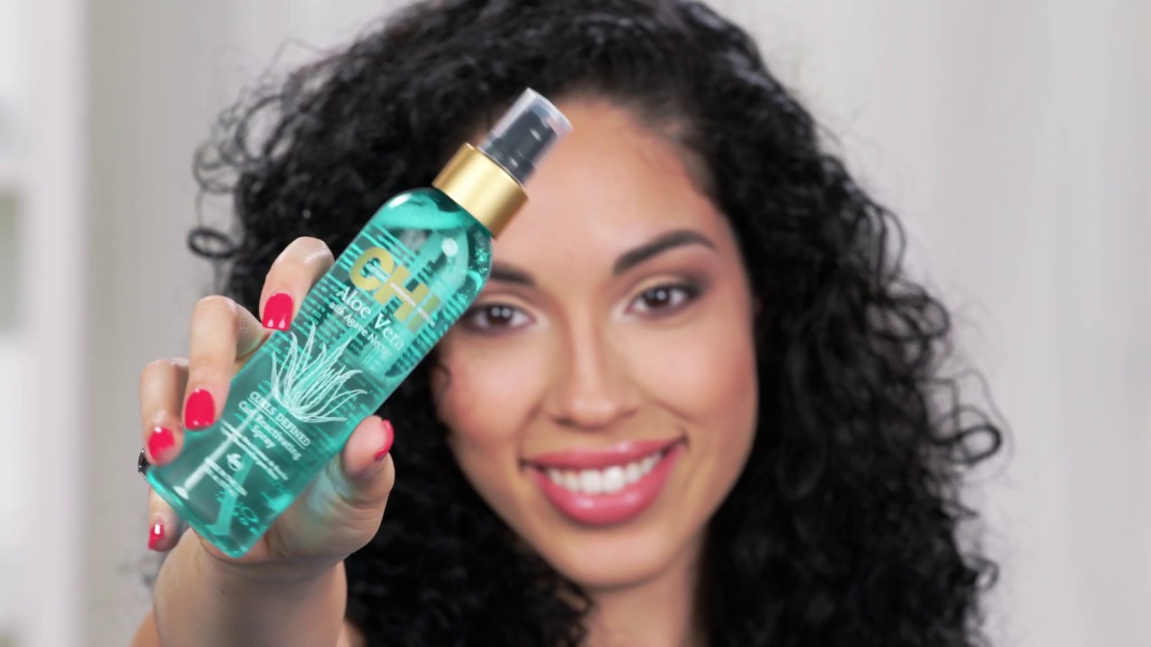 CHI Aloe Vera with Agave Nectar Curls Defined Curl Enhancing