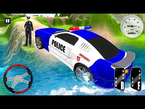 Police Car Offroad Driving Simulator - Police Vehicle Terrain Drive Mission - Android Gameplay