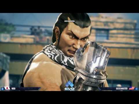 Tekken 7 FR: Nobi vs  GeeseMaster - EVO 2016 Top 8