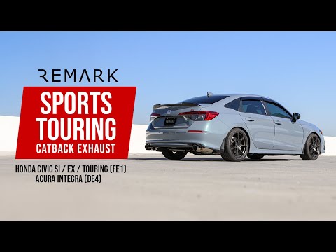REMARK Honda Civic Si / EX / Touring (FE1) and Acura Integra (DE4) - Sports Touring Catback Exhaust