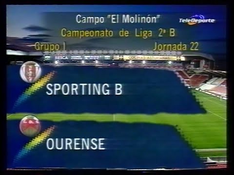 T01/02: X22, 2B - Sporting de Xixón B vs CD Ourense (0-3)