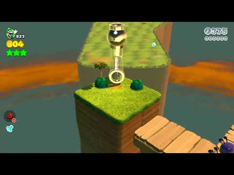 Super Mario 3D World (Switch) 5-4 Speedrun - Time: 58 (Former WR)