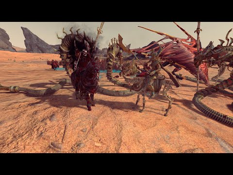 vampire counts vs tomb kings- warhammer 2 cinematic battle