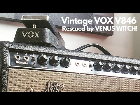 Amazing Vintage VOX V846 Wah Rescued by VENUS WITCH