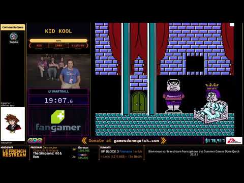 Kid Kool en 19:07 (Any%) [SGDQ2018]