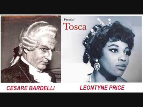 CESARE BARDELLI, LEONTYNE PRICE, GIUSEPPE GISMONDO - Tosca LIVE 1962 - "Tradirmi... Tosca Divina.."