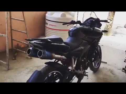 Pulsar AS 150 With Twin Exhaust