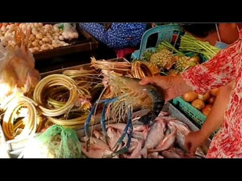 A Walk Around Boeung Proleut Market - Wet Market In Phnom Penh Part 1
