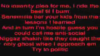 Till I collapse Remix Eminem Ft. Natedog, Tupac, 50 cent, (Lyrics)