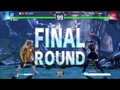 Zowie Brussels Challenge SFV - Winner Quarter - RB | Luffy [FR](R.Mika) Vs ECV | Hiruko [NL](Ibuki)