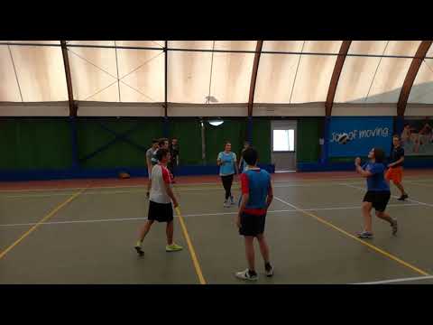 Cicoball: fasi di gioco classe 5C. Meta da 0 punti