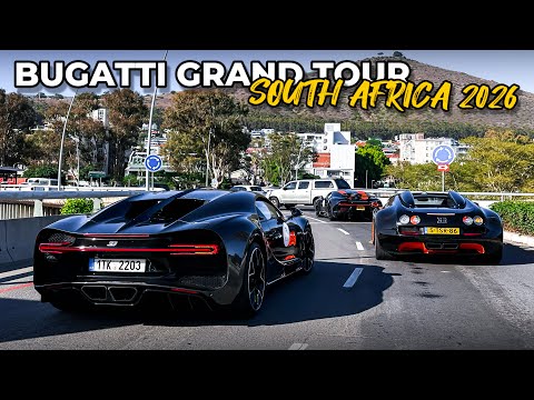 Hypercars Take Over Cape Town! | Bugatti Grand Tour South Africa 2026 + Pagani Utopia Arrival