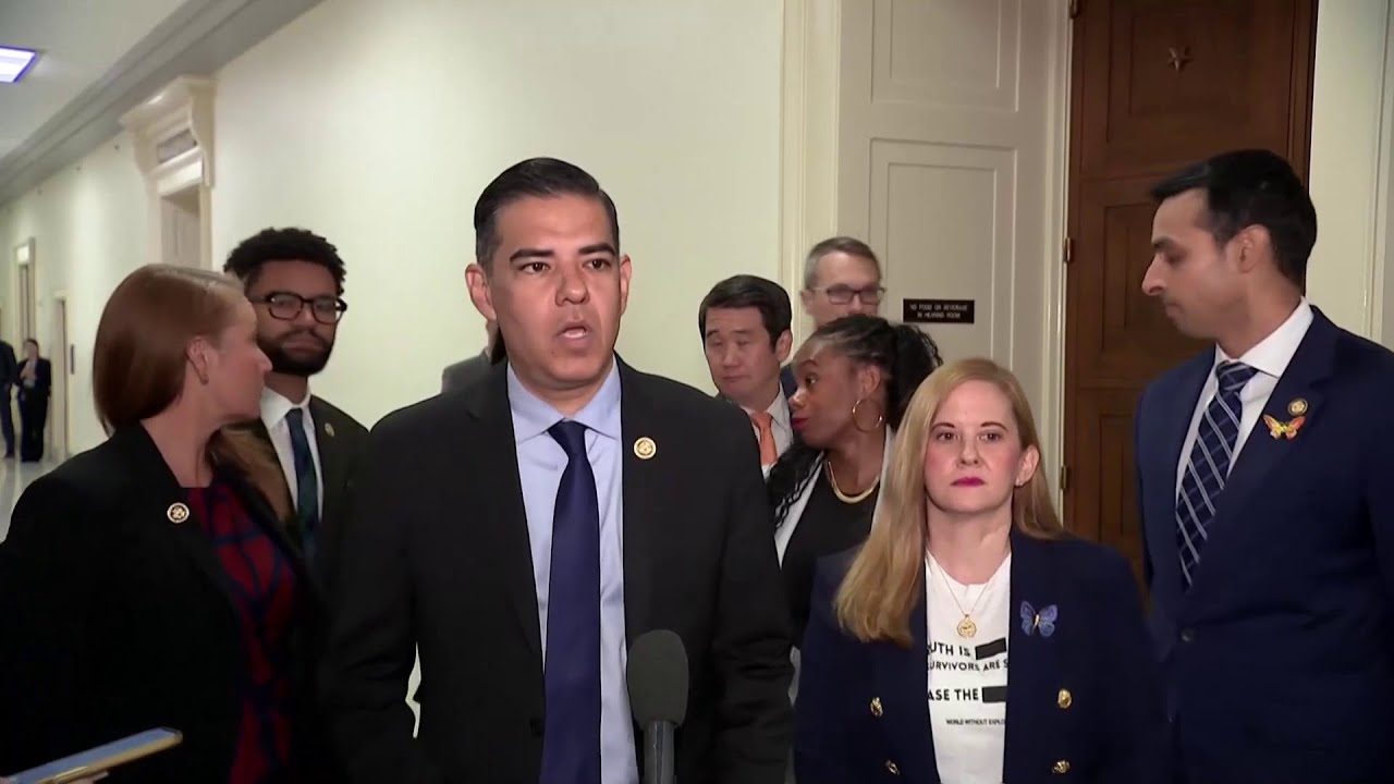 Pam Bondi hearing: Full lawmakers' press conference addresses ex-AG's testimony on Epstein files