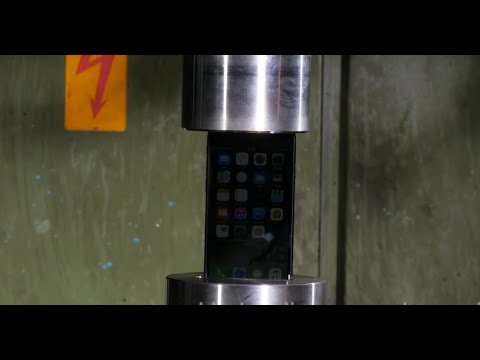 شاهد ماذا حدث للأفون 7 بعد التجربة | Crush iPhone 7