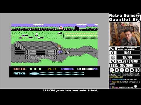 RGG: S02E189 - Uuno Turhapuro Muuttaa Maalle (C64)