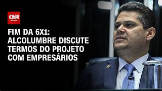 Vídeo: Fim da 6x1: Alcolumbre discute termos do projeto com empresários | CNN 360º