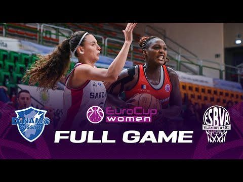 Dinamo Banco di Sardegna v Villeneuve d'Ascq LM | Full Basketball Game | EuroCup Women 2022-23