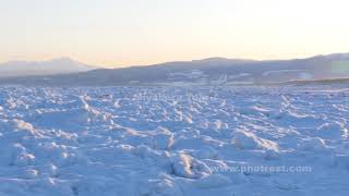 冬の流氷