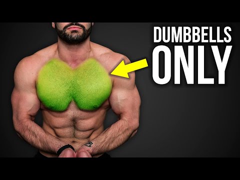 6 MIN Killer CHEST Home Workout (DUMBBELLS ONLY/ NO BENCH!!)