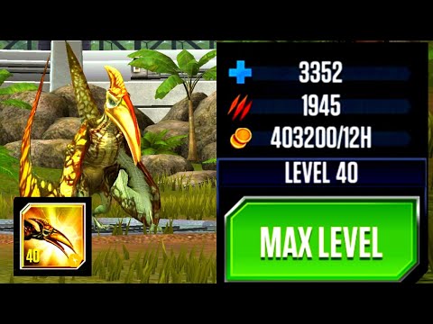 Mr.Raptor Mini Series - PTERODACTYLUS MAX LEVEL-40 (JURASSIC WORLD: THE GAME)